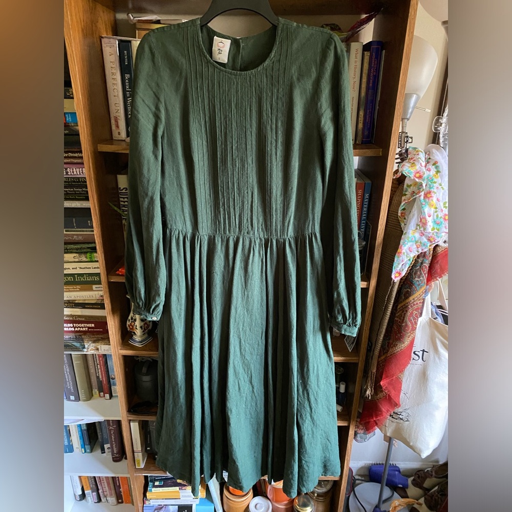 Son de flor green Scarlett dress